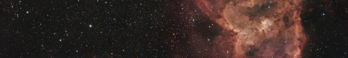 Mosaic of the Heart and Soul Nebulas by Daniel Ethier